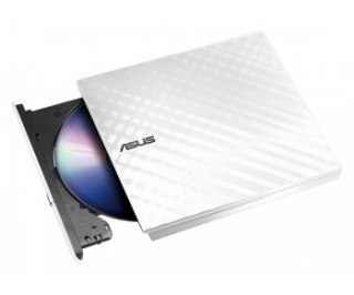 Nagrywarka zewnętrzna DVD+/-RW ASUS SDRW-08D2S-U LITE Slim (biała)