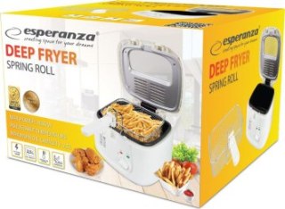 Frytownica Esperanza SPRING ROLL EKG012 (2 5 l; 1800W; kolor biały)