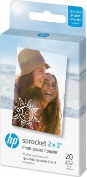 HP Sprocket Zink Paper 2x3'' - 20 szt.