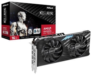 Karta graficzna - ASRock Radeon RX 7600 XT Challenger OC 16GB GDDR6