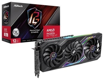 Karta graficzna ASRock Radeon RX 7700 XT Phantom Gaming 12GB OC