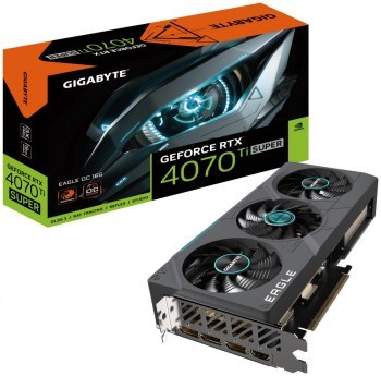 Karta graficzna - Gigabyte GeForce RTX 4070 Ti SUPER EAGLE OC 16GB DLSS 3