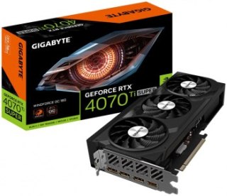 Karta graficzna - Gigabyte GeForce RTX 4070 Ti SUPER WINDFORCE OC 16GB DLSS 3