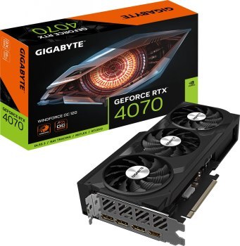 Karta graficzna Gigabyte RTX 4070 WINDFORCE OC 12GB