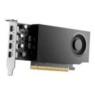 PNY NVIDIA A1000 8GB GDDR6 128-bit Low Profile PCIe 4.0 x8 Single slot 4 x Mini DisplayPort 1.4a 50W LP bracket small box