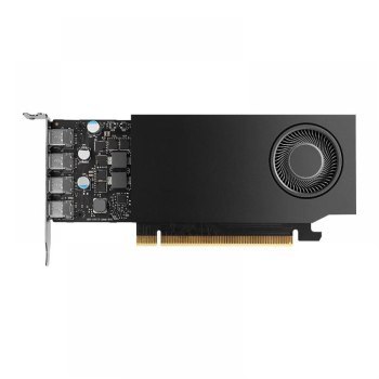 PNY NVIDIA A1000 8GB GDDR6 128-bit Low Profile PCIe 4.0 x8 Single slot 4 x Mini DisplayPort 1.4a 50W LP bracket small box