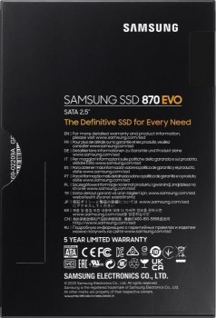 Dysk SSD Samsung 870 EVO MZ-77E2T0B 2TB SATA