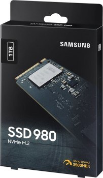 Dysk SSD Samsung 980 1 TB M.2 2280 PCI-E x4 Gen3 NVMe (MZ-V8V1T0BW)