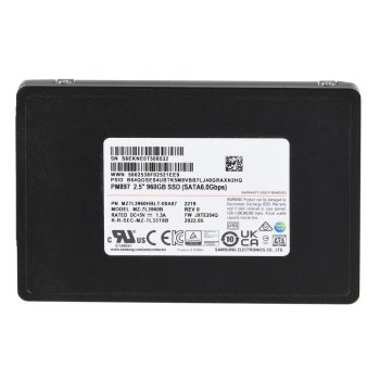 Dysk SSD Samsung PM897 960GB SATA 2.5 MZ7L3960HBLT-00A07 (DPWD 3)