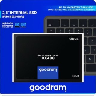 Dysk twardy GOODRAM CX400 Gen.2 128GB (SSDPR-CX400-128-G2)