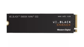 Dysk SSD WD Black SN850X WDS100T2XHE (1 TB ; M.2; PCIe NVMe 4.0 x4; heatsink)