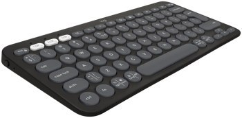 Klawiatura bezprzewodowa Logitech Pebble Keys 2 K380s grafitowa 920-011851