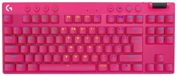 Logitech G Pro X TKL Lightspeed Tactile Magenta