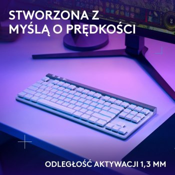 Logitech G515 TKL Lightspeed Biały