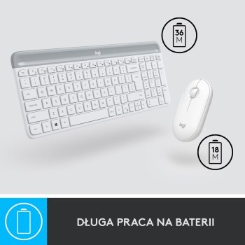 Logitech MK470 Biała