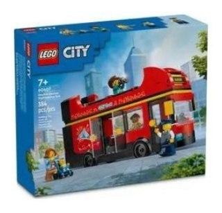 LEGO City 60407 Czerwony, piętrowy autokar