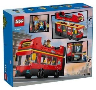 LEGO City 60407 Czerwony, piętrowy autokar