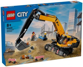 LEGO City 60420 Żółta koparka