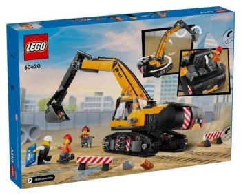 LEGO City 60420 Żółta koparka