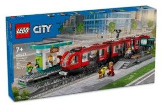 LEGO City 60423 Tramwaj miejski ze stacją