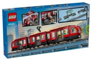 LEGO City 60423 Tramwaj miejski ze stacją