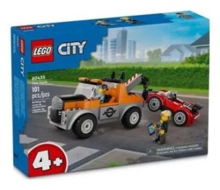 LEGO City 60435 Samochód pomocy drogowej i naprawa sportowego auta