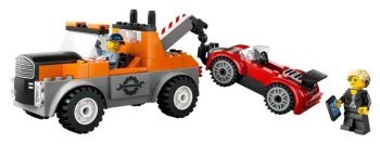 LEGO City 60435 Samochód pomocy drogowej i naprawa sportowego auta