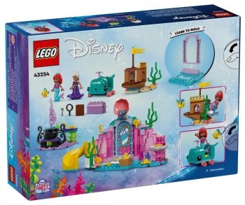 LEGO Disney 43254 Kryształowa grota Arielki