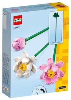 LEGO Flowers 40647 Kwiaty lotosu