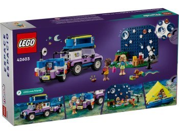 LEGO Friends 42603 Kamper z mobilnym obserwatorium gwiazd