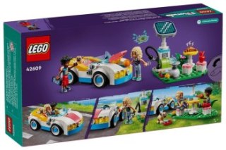 LEGO Friends 42609 Samochód Elektryczny i Stacja Ładowania