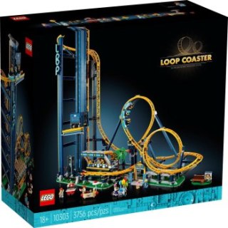 LEGO Icons 10303 Kolejka górska z pętlami