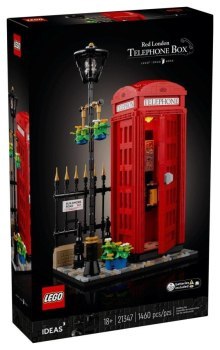 LEGO Ideas 21347 Czerwona londyńska budka telefoniczna