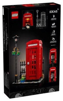 LEGO Ideas 21347 Czerwona londyńska budka telefoniczna