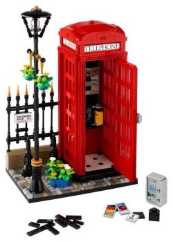 LEGO Ideas 21347 Czerwona londyńska budka telefoniczna