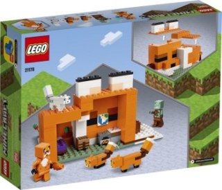 LEGO Minecraft 21178 Siedlisko lisów