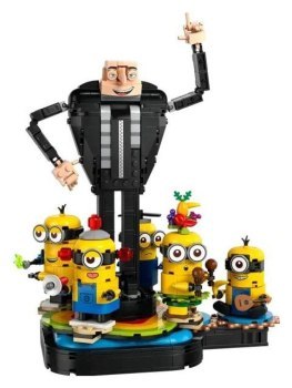 LEGO Minions 75582 Gru i minionki z klocków