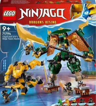 LEGO Ninjago 71794 Drużyna mechów ninja Lloyda i Arina