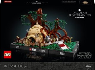 LEGO Star Wars 75330 Diorama: Szkolenie Jedi na Dagobah