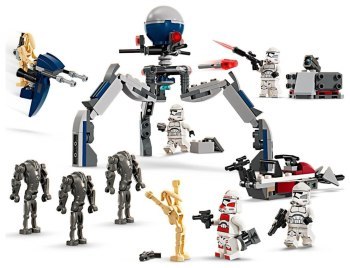 LEGO Star Wars 75372 Clones Vs Droid Battle Pack