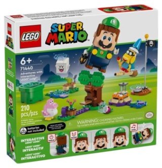 LEGO Super Mario 71440 Przygody z interaktywną figurką LEGO Luigi