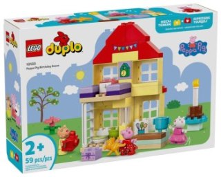 LEGO Świnka Peppa 10433 Urodzinowy domek Peppy