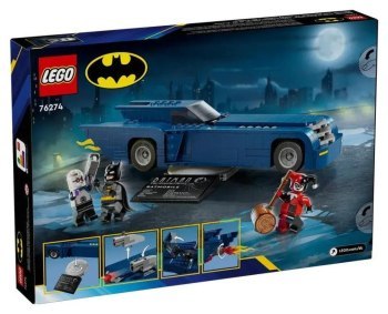 LEGO Super Heroes 76274 Batman z batmobilem kontra Harley Quinn i Mr. Freeze