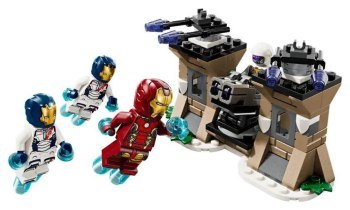 LEGO Super Heroes 76288 Iron Man i Iron Legion kontra żołnierz Hydry