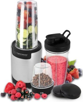 Blender sportowy do mielenia Esperanza NUTRI BOMB EKM030 (900W; kolor czarno-srebrny)