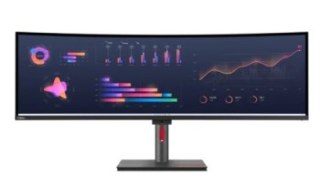 Monitor Lenovo ThinkVision P49w-30 63DBRAT1EU 49" WUHD Hdmi DP Usb-C RJ45 Thunderbolt_4 Kvm Zakrzywiony