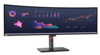 Monitor Lenovo ThinkVision P49w-30 63DBRAT1EU 49" WUHD Hdmi DP Usb-C RJ45 Thunderbolt_4 Kvm Zakrzywiony