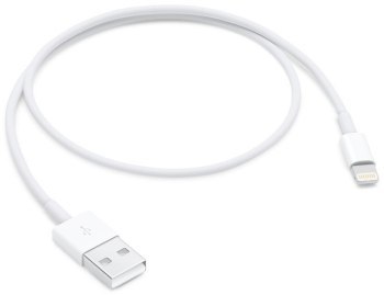 Apple Lightning - USB 0.5m biały