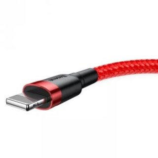 BASEUS KABEL LIGHTNING USB CAFULE1 5A 2M CZERWONY