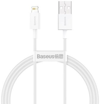 BASEUS KABEL SUPERIOR SERIES 2.4A 1M (BIAŁY)